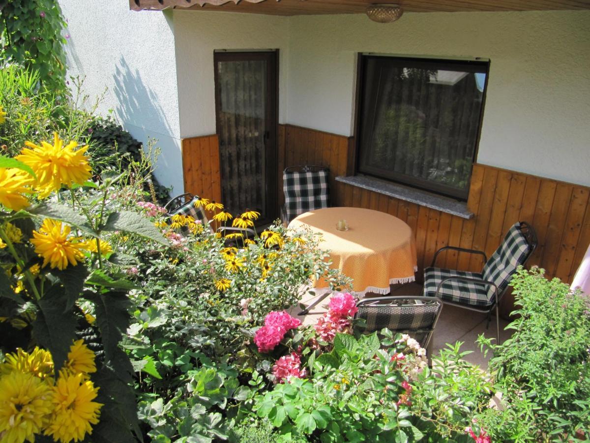 Abendstille Am Obstgarten Mit Terrasse Zapfendorf Extérieur photo